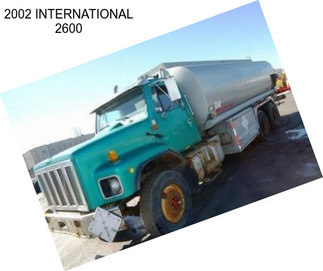 2002 INTERNATIONAL 2600