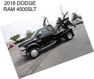 2018 DODGE RAM 4500SLT