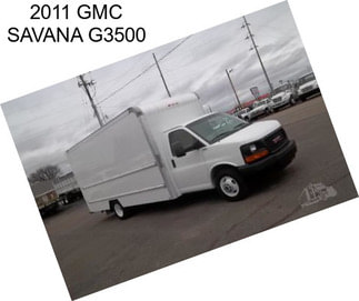 2011 GMC SAVANA G3500