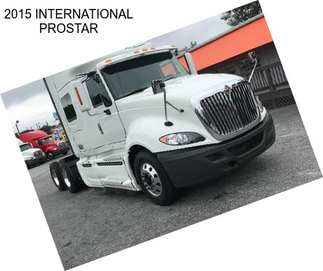 2015 INTERNATIONAL PROSTAR