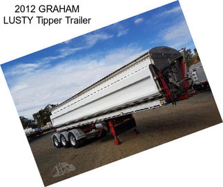 2012 GRAHAM LUSTY Tipper Trailer