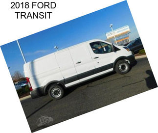 2018 FORD TRANSIT