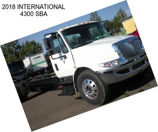 2018 INTERNATIONAL 4300 SBA