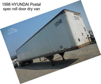 1998 HYUNDAI Postal spec roll door dry van