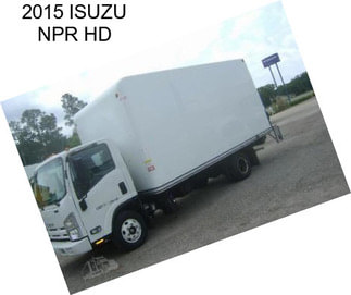 2015 ISUZU NPR HD