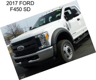 2017 FORD F450 SD