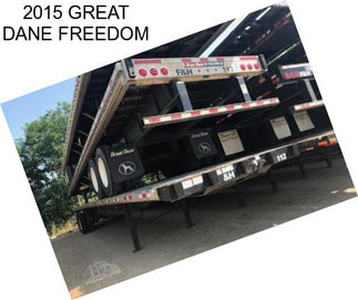 2015 GREAT DANE FREEDOM