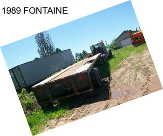 1989 FONTAINE