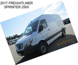 2017 FREIGHTLINER SPRINTER 2500