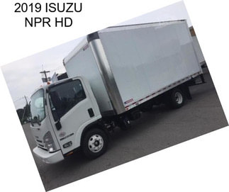 2019 ISUZU NPR HD