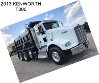 2013 KENWORTH T800