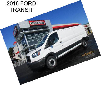 2018 FORD TRANSIT