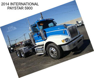 2014 INTERNATIONAL PAYSTAR 5900