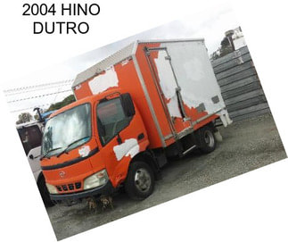 2004 HINO DUTRO