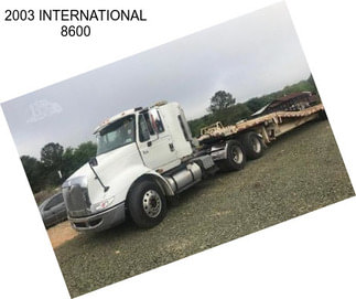 2003 INTERNATIONAL 8600