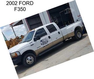 2002 FORD F350