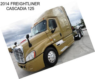 2014 FREIGHTLINER CASCADIA 125