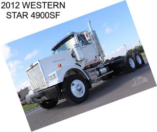 2012 WESTERN STAR 4900SF