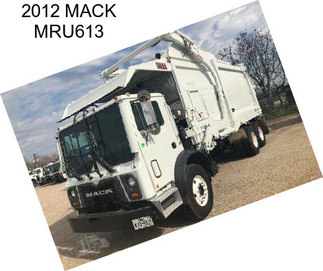 2012 MACK MRU613