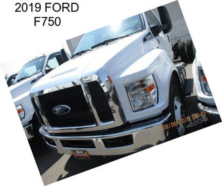 2019 FORD F750