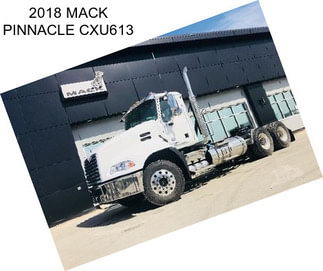 2018 MACK PINNACLE CXU613