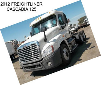 2012 FREIGHTLINER CASCADIA 125