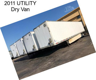 2011 UTILITY Dry Van