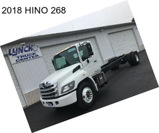 2018 HINO 268