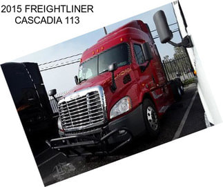 2015 FREIGHTLINER CASCADIA 113