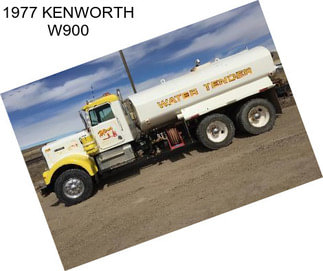 1977 KENWORTH W900