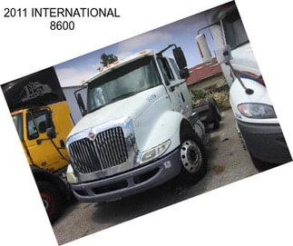 2011 INTERNATIONAL 8600