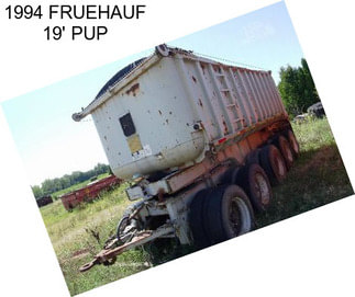 1994 FRUEHAUF 19\' PUP