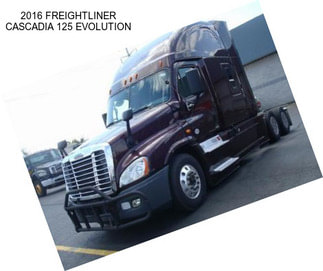 2016 FREIGHTLINER CASCADIA 125 EVOLUTION