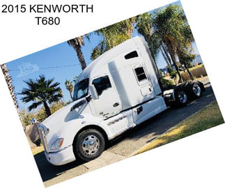 2015 KENWORTH T680