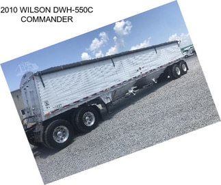 2010 WILSON DWH-550C COMMANDER