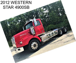 2012 WESTERN STAR 4900SB