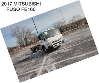 2017 MITSUBISHI FUSO FE160