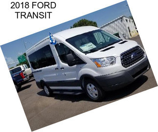 2018 FORD TRANSIT