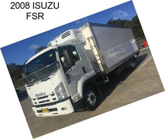 2008 ISUZU FSR