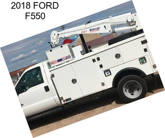 2018 FORD F550