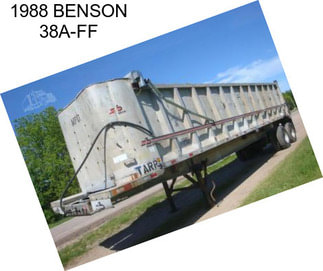 1988 BENSON 38A-FF