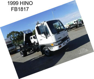 1999 HINO FB1817