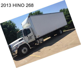 2013 HINO 268