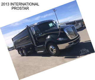 2013 INTERNATIONAL PROSTAR