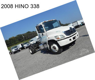 2008 HINO 338