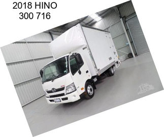 2018 HINO 300 716