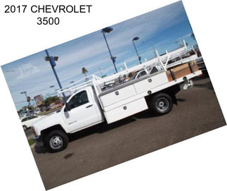 2017 CHEVROLET 3500