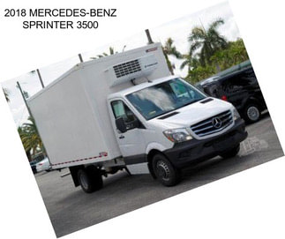 2018 MERCEDES-BENZ SPRINTER 3500