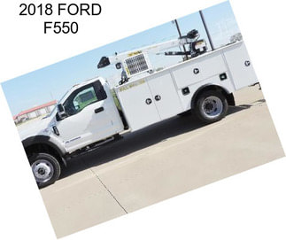 2018 FORD F550