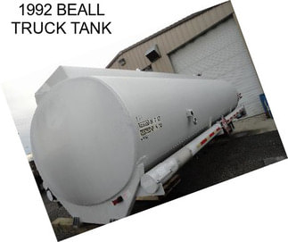 1992 BEALL TRUCK TANK